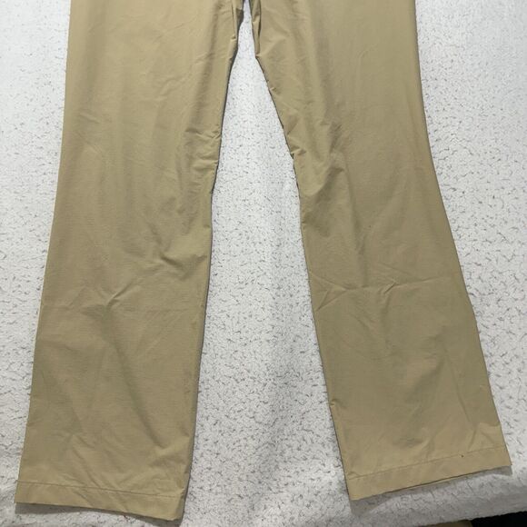 Patagonia Women's 12 Borderless Pants 40 UPF Straight Leg Low Rise Hiking Khaki - Picture 9 of 12